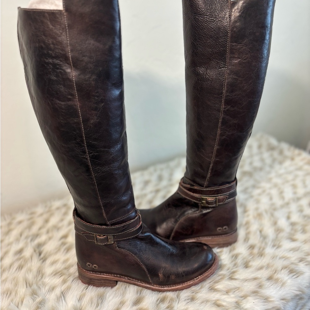 Bedstu Brown Leather Riding boot 7.5 - Picture 2 of 5